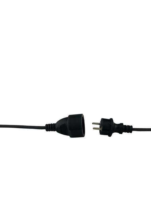 Stringa elettrificata per esterno IP44 bianco o nero lampade 10XE27 non incluse 10 metri cavo in gomma spina schuko e connettore modulabile PICNIC Stringa elettrificata per esterno IP44 bianco o nero lampade 10XE27 non incluse 10 metri cavo in gomma spina schuko e connettore modulabile PICNIC